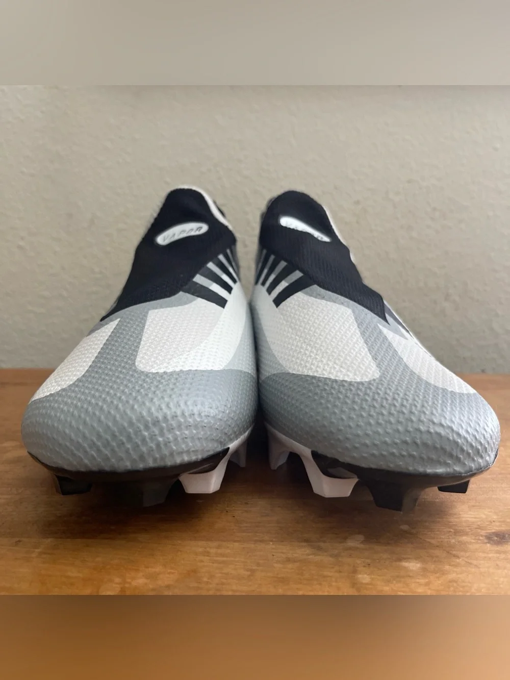 Nike Vapor Edge Pro 360 OBJ Lax Football Cleats Dq3670 100 Carbon Ghost Lace 14